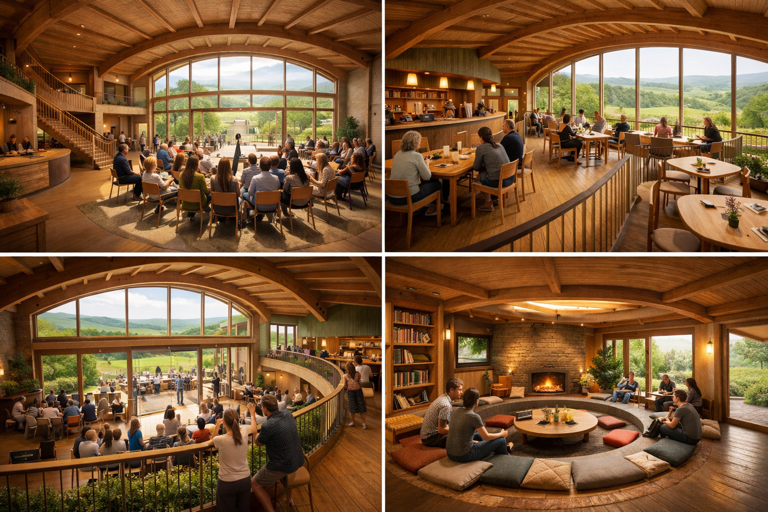 Eco school concept – Interior